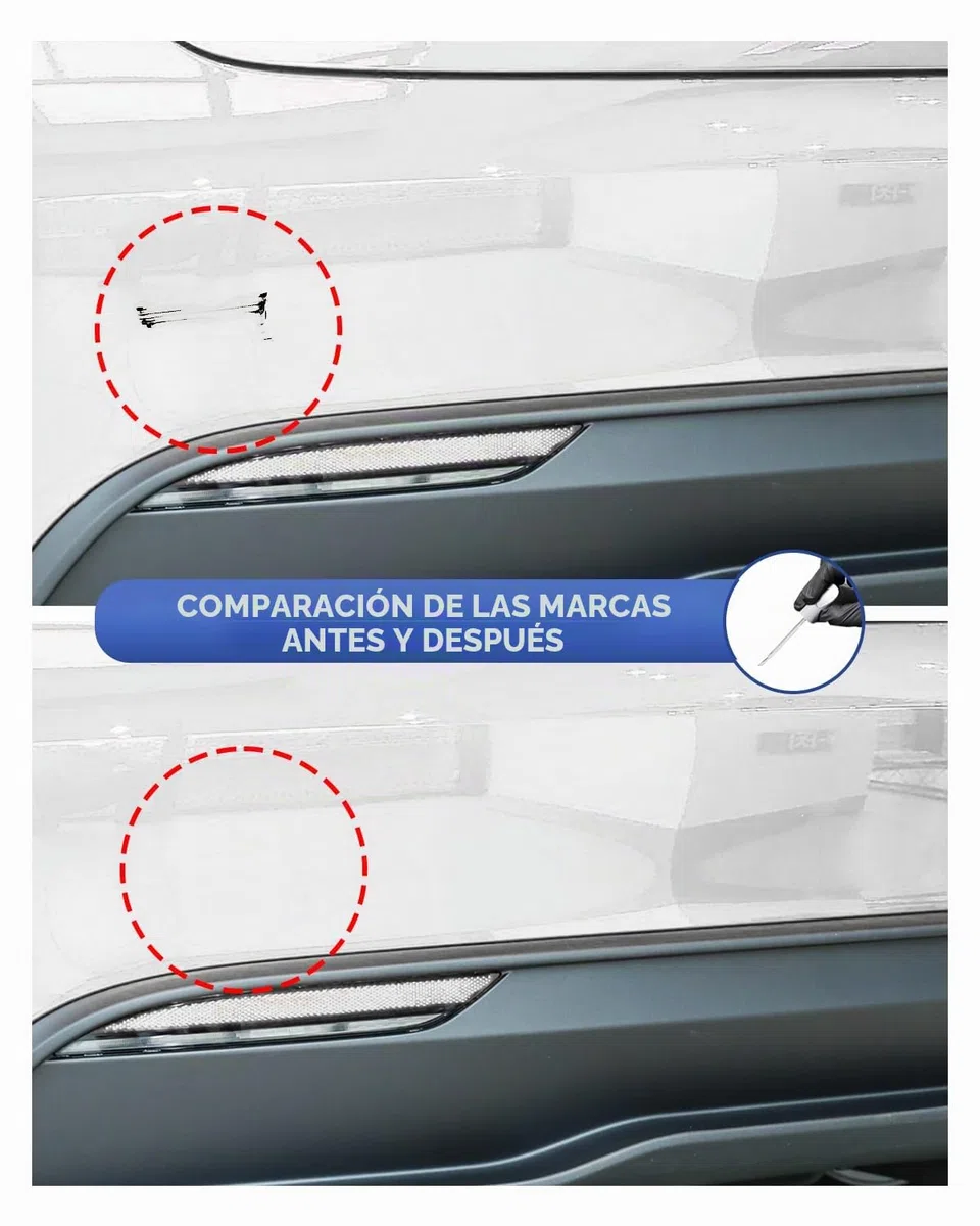 (PPSW) Lápiz de retoque blanco perla Tesla – DIY reparación de arañazos con combinación de colores para modelo 3/Y/S/X