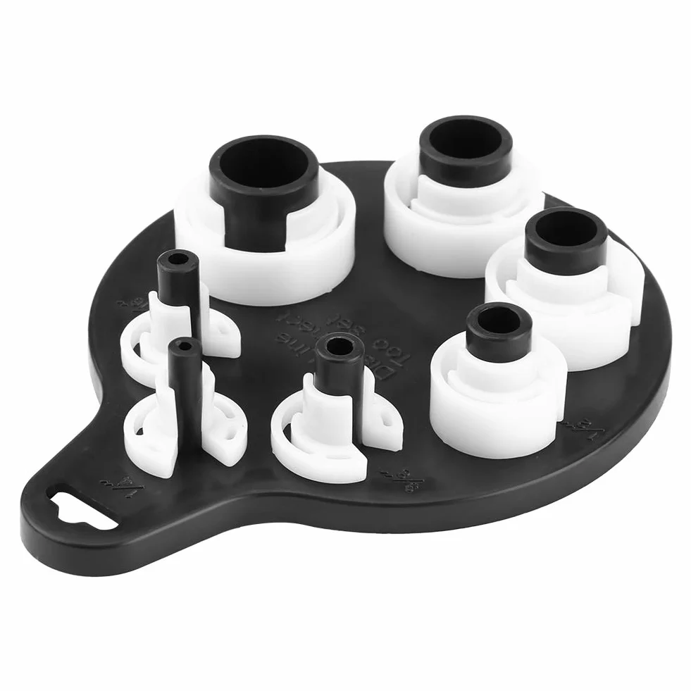 7pcs Herramienta para Aire Acondicionado Herramienta de Desconexión de Conducción de Combustible de Aceite para Acondicionadores Manguitos de Conexión Rápida de Conducción de Combustible de Aceite