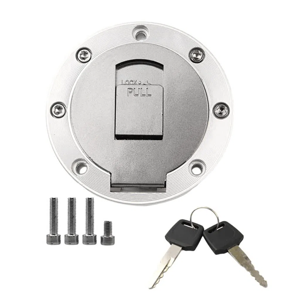Baceyong 1 tapa de combustible para motocicleta, cubierta de tanque compatible con Yamaha YZF R1 1998-1999, R6 1999-2000, 600 750, XJR1200 XJR400 TDM850 TDM900 TRX850 FJ1200