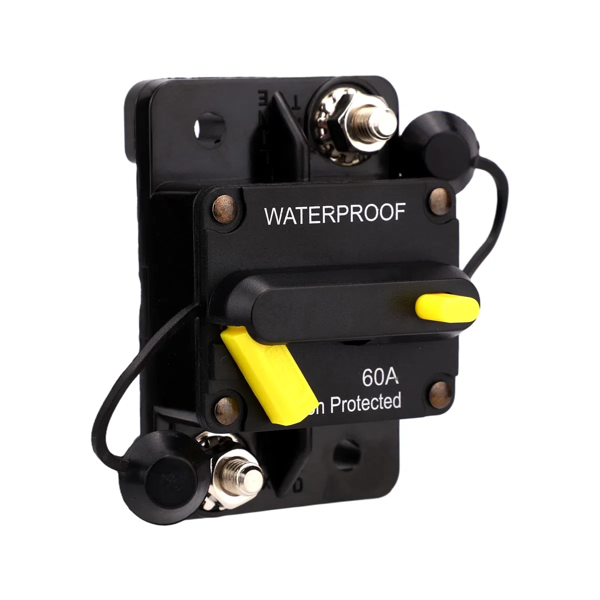 Disyuntor 1865115 MKR-27 para Minn Kota, Repuesto de Disyuntor Marino de 60 Amperios Compatible con Motores Eléctricos Pesca Arrastre Minn Kota 12 V/24 V/36 V/48 V