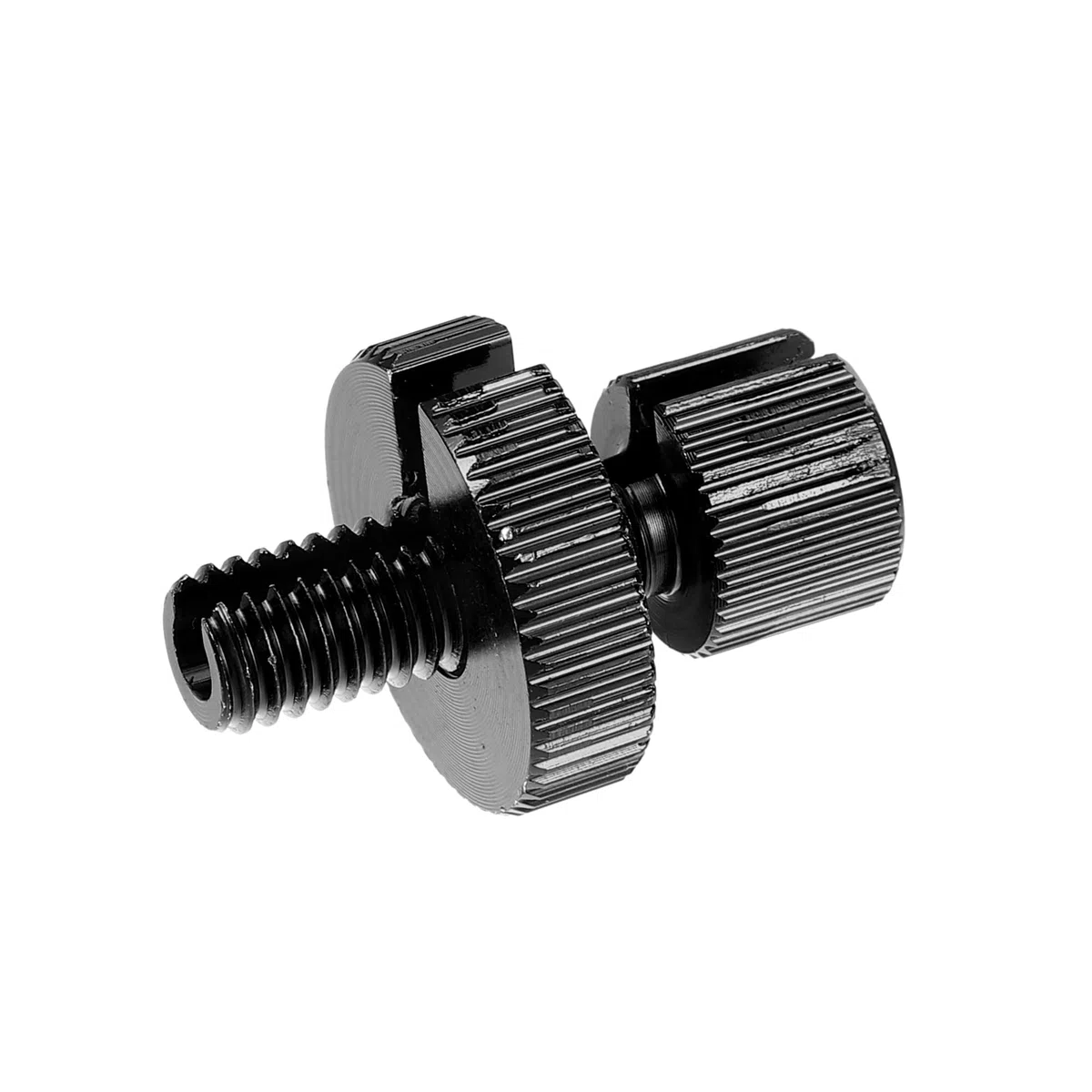 X AUTOHAUX 4uds M8 Freno Embrague Cable Línea Ajustador Tornillo Negro Plateado Tono