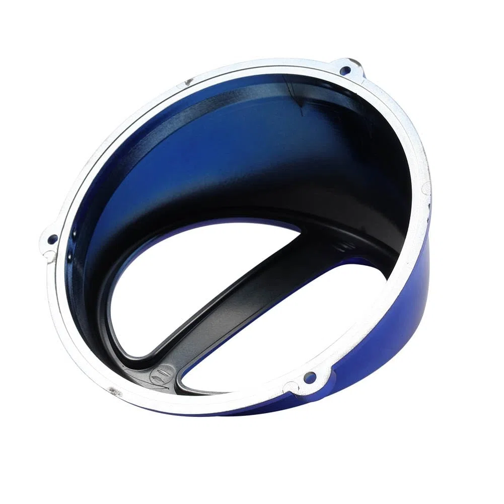 SIKUAI 1 pieza de plástico para cicleta, nariz de cerdo, ventilador de enfriamiento de r modificado, cubierta de hoja, tapa de pala azul para ZX 50 para para Jog 50 para Jog 90 para Dio 50