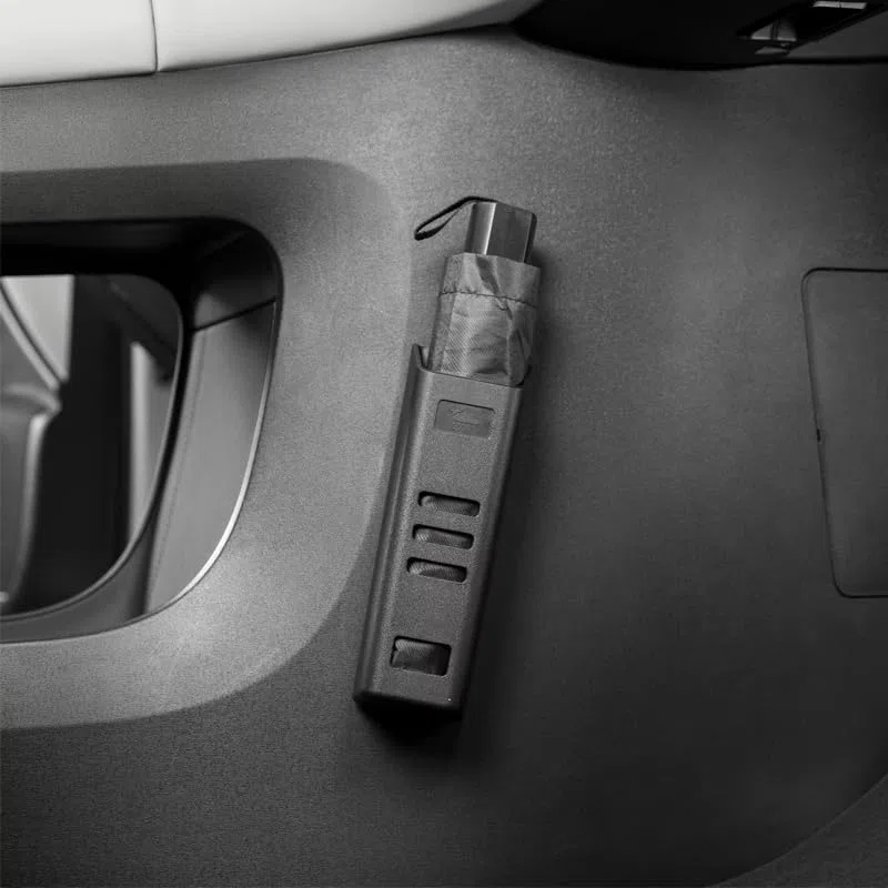 1 Pieza Soporte para Paraguas de Coche para Nissan X-Trail Rogue T33 2023-2025, Organizador de Almacenamiento Interior Cubo de Basura para Coche ABS Duradero