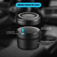 Cenicero de Coche para Audi A3 2005-2007 Portatil Sin Humo de Acero Inoxidable con Tapa autoextinguible,C