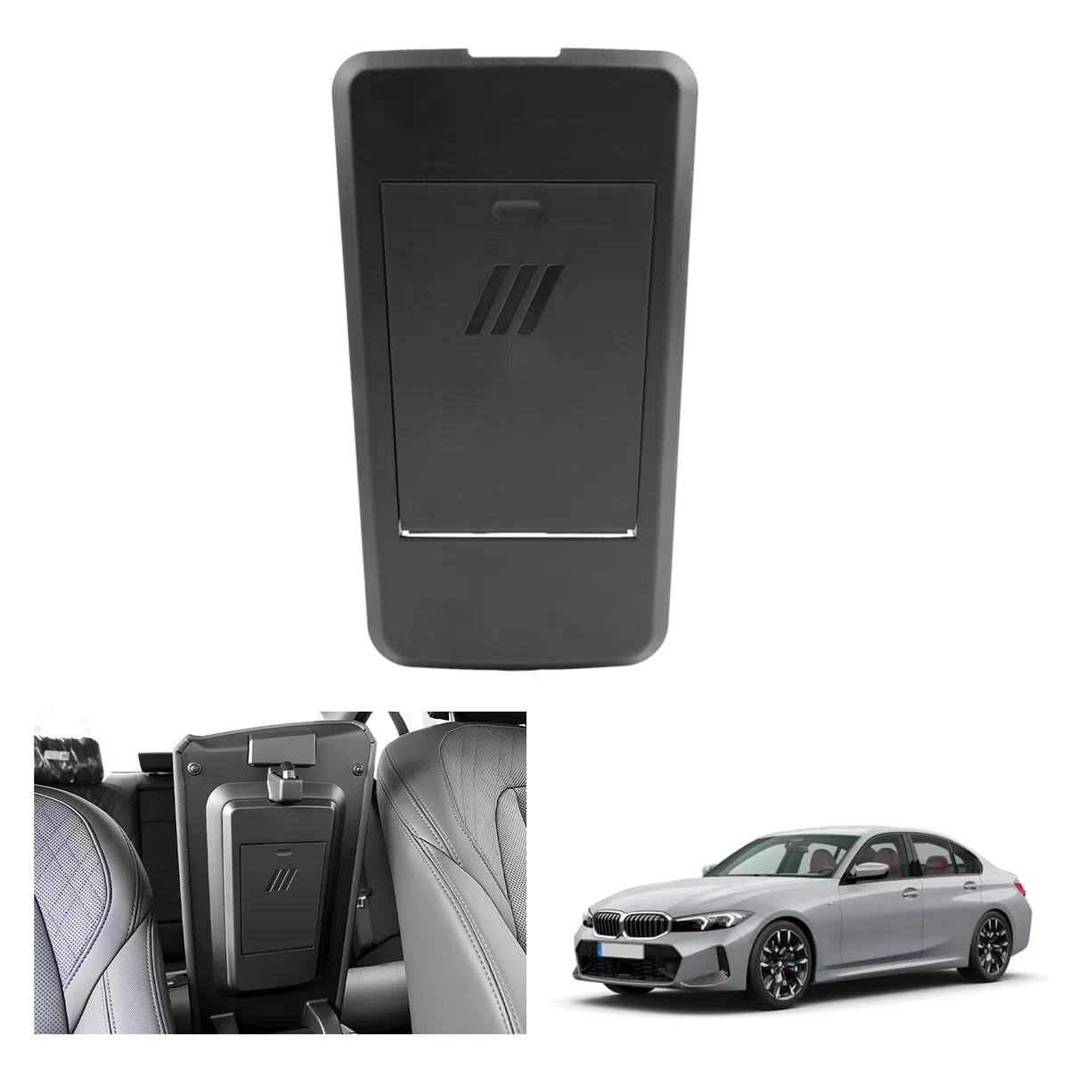 GAFAT Compatible con BMW Serie 3 G20 G21 2019-2024 2025/Serie 4 G22 i4 G26/i3 G28 2023-2025 Consola Central Caja de Almacenamiento, Reposabrazos Oculto Compartimento Organizador, Serie 3 G21 Accesorio