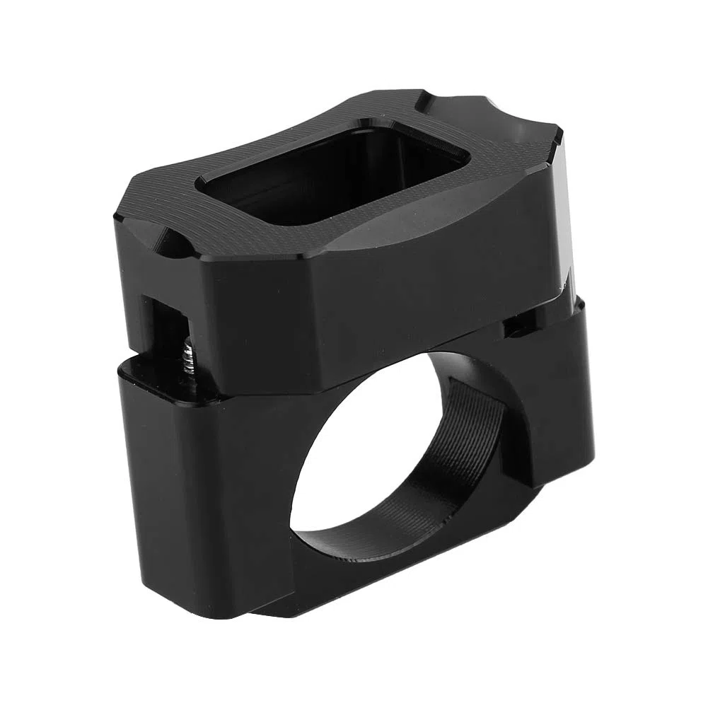 Akozon Speed ​​Gear Display Holder Motocicleta Universal CNC Aleación de aluminio Speed ​​Gear Display Indicator Holder Soporte 22mm a 28.6mm