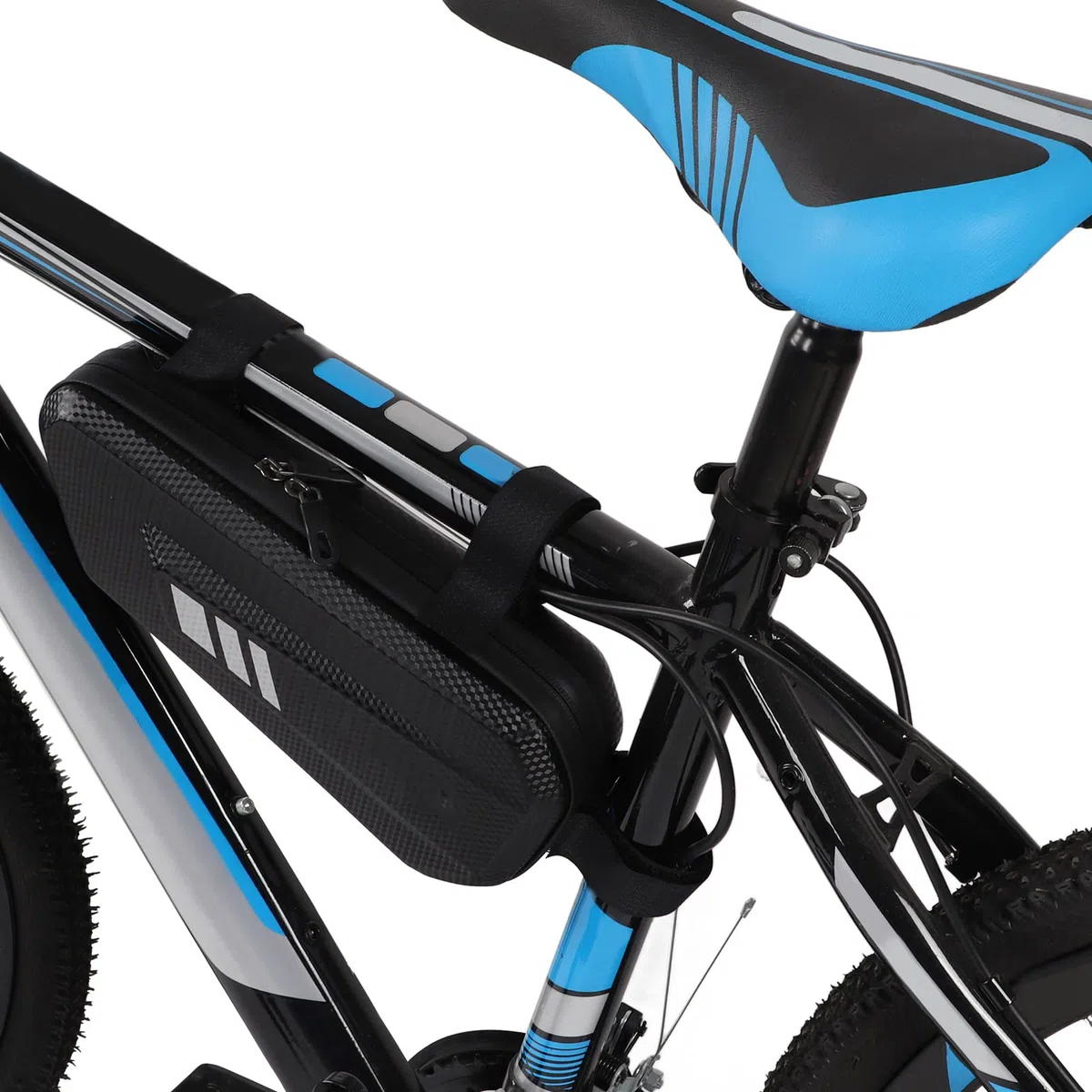 BuyWeek Alforjas para Motocicleta Bolsas de Sillín, 2L Impermeables de EVA de Cuero PU de Malla para el Bastidor Izquierdo