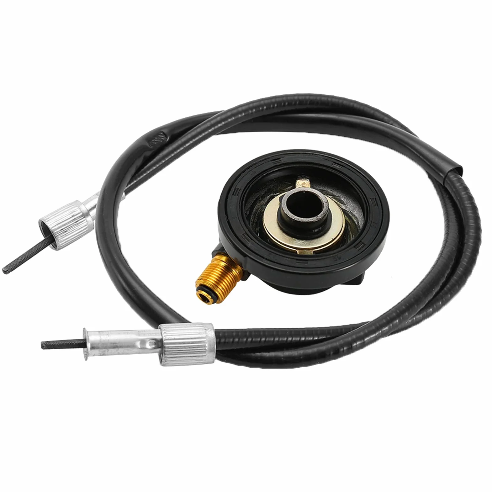 Tbest Cable del Velocímetro Piaggio Skipper 125, Otros Accesorios, Engranaje Impulsor del Velocímetro de 12mm con Cable GY6, Piezas de Scooter de 50cc y 150cc