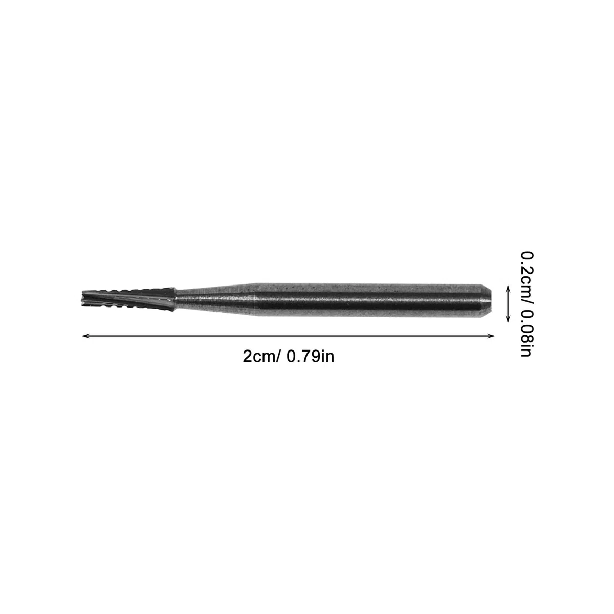 Cabilock Brocas de Aleación de Acero Tungsteno Herramientas para Arreglar Daños y Grietas Vidrio Frontal del Coche Kit de 5 para Reparación de Parabrisas Automotriz