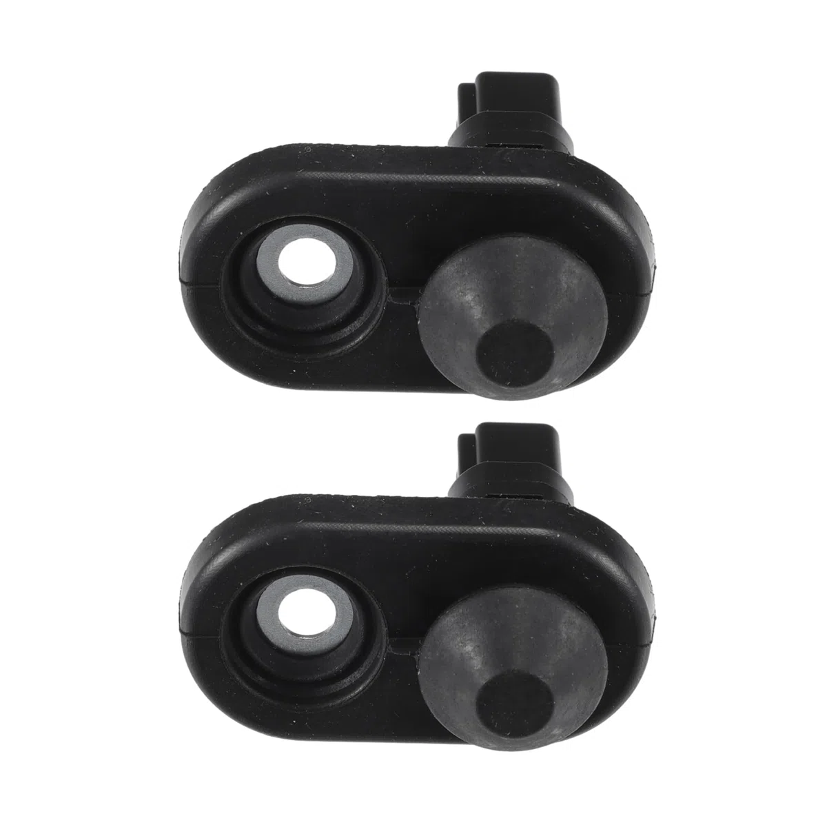 Motoforti Interruptores De Luz De Puerta Delantera Para Toyota 2 Uds | 2Uds., Negro/Plateado, Metal/Plástico, OE:8423152010/8423160070, Delantera, Para 4Runner, Corolla, FJ Cruiser, Camry