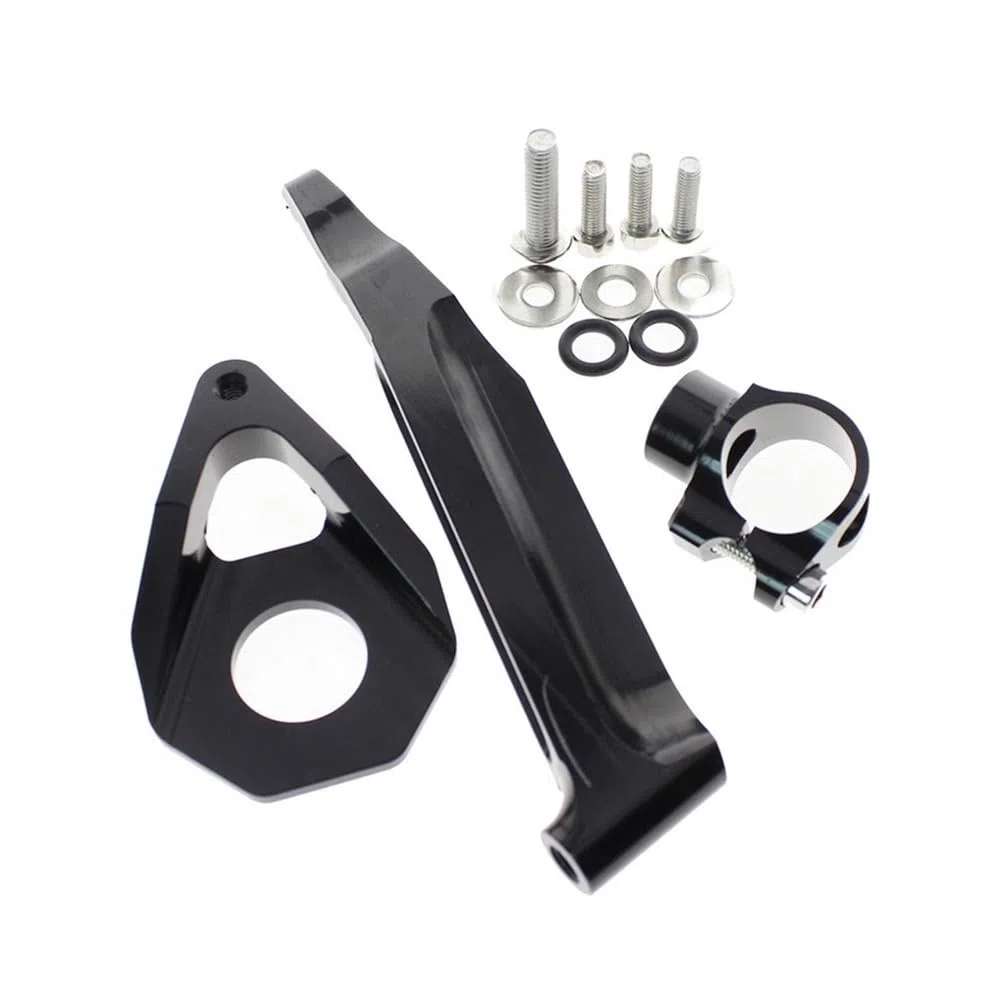Dirección Amortiguador Motocicleta Soporte De Montaje del Amortiguador Dirección Estabilizador Fibra Carbono para CBR600RR CBR600 RR CBR 600RR 600 2005 2006