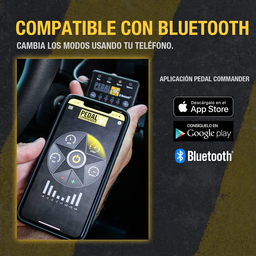 PEDAL COMMANDER para Mercedes-Benz Clase C 2008+ W204 S204 W205 S205 C205 A205 W206 180 200 350 400 450 43AMG 63AMG y los demás modelos Gas y Diesel - Controlador de respuesta del acelerador