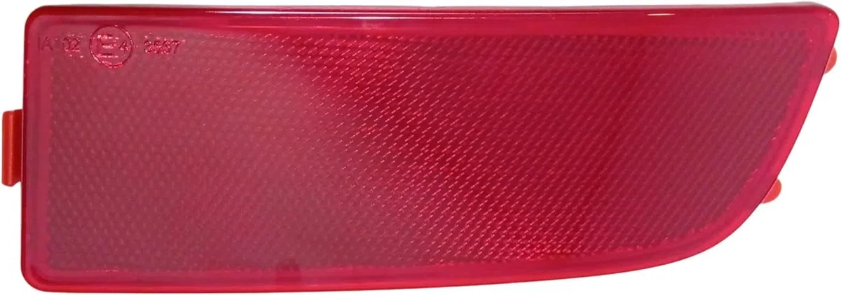 2 reflectores para parachoques trasero para Mercedes Sprinter W906, VW Crafter Trasero, Izquierda, Derecha, E4