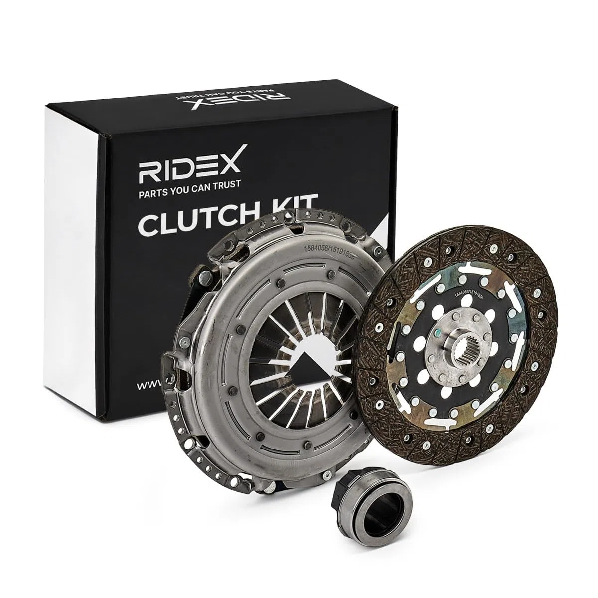 RIDEX 479C0241 Kit de embrague con cojinete de desembrague No se requiere una herramienta especial para montaje Compatible con BMW 5 Touring F11
