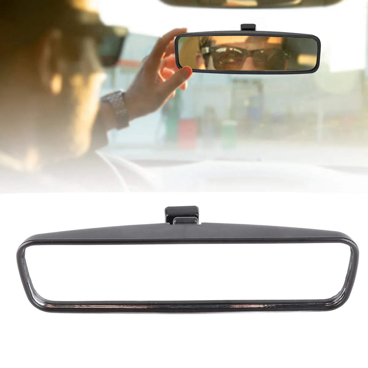 Rear View Mirror Replacement Interior ABS and Glass Housing 814842 for PEUGEOT 106/206/306
