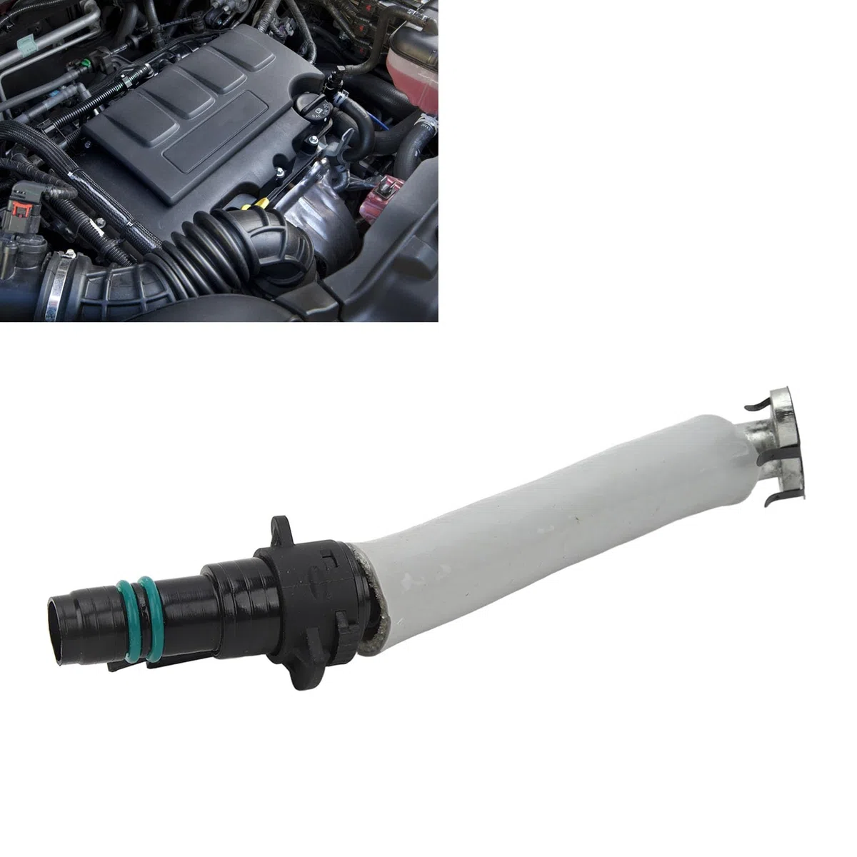 Tubo de Retorno de Aceite Turbo 55587854 Manguera de Línea de Retorno de Aceite de Turbocompresor Estable Resistente Al Calor para Trax 1.4L L4 2013 a 2020 Garantiza un Retorno