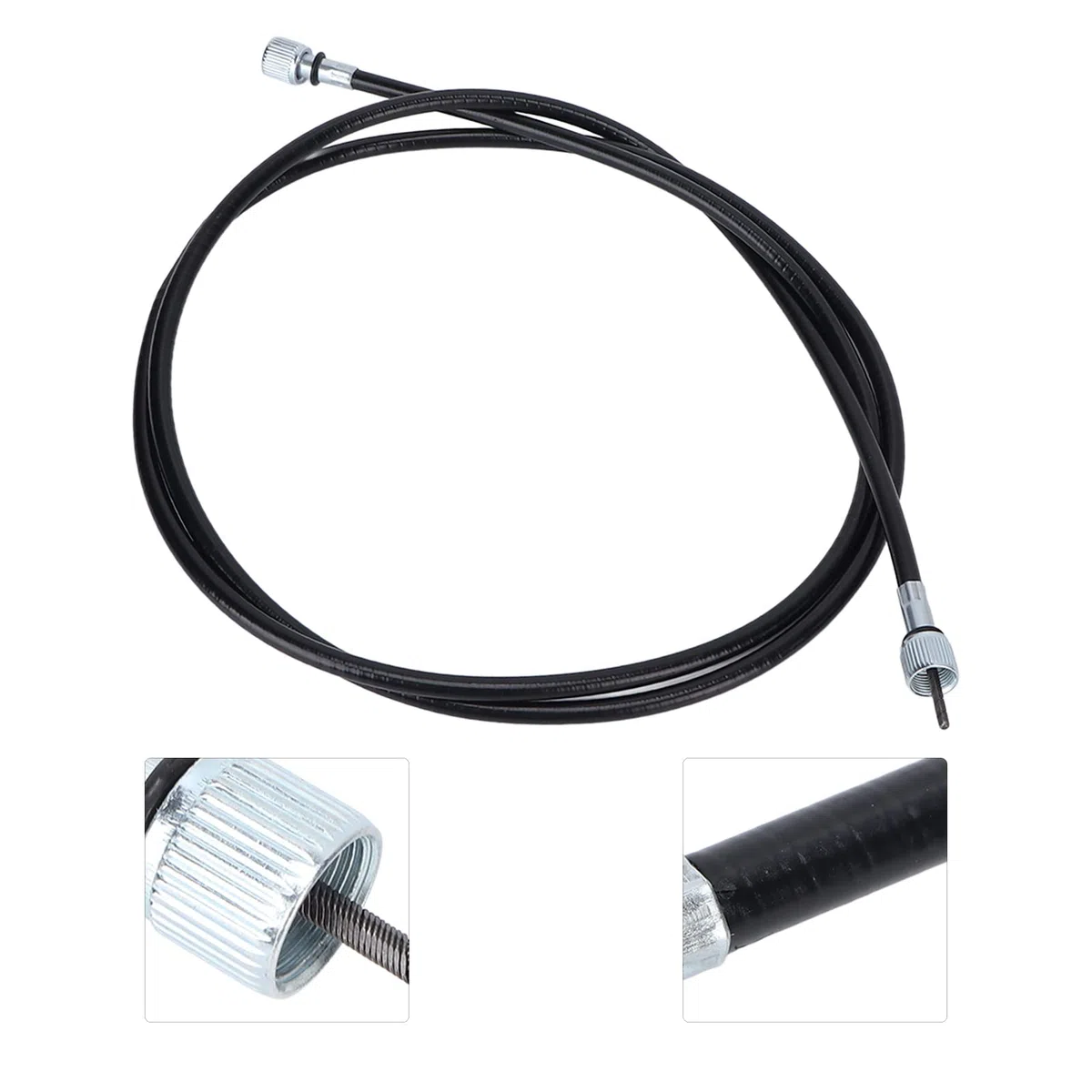 Generic Cable del Velocímetro ATV, Cable de Calibre de Velocidad Odómetro Instalación Fácil de Alambre de Acero PVC para Sportsman 500 4x4 1996-1998