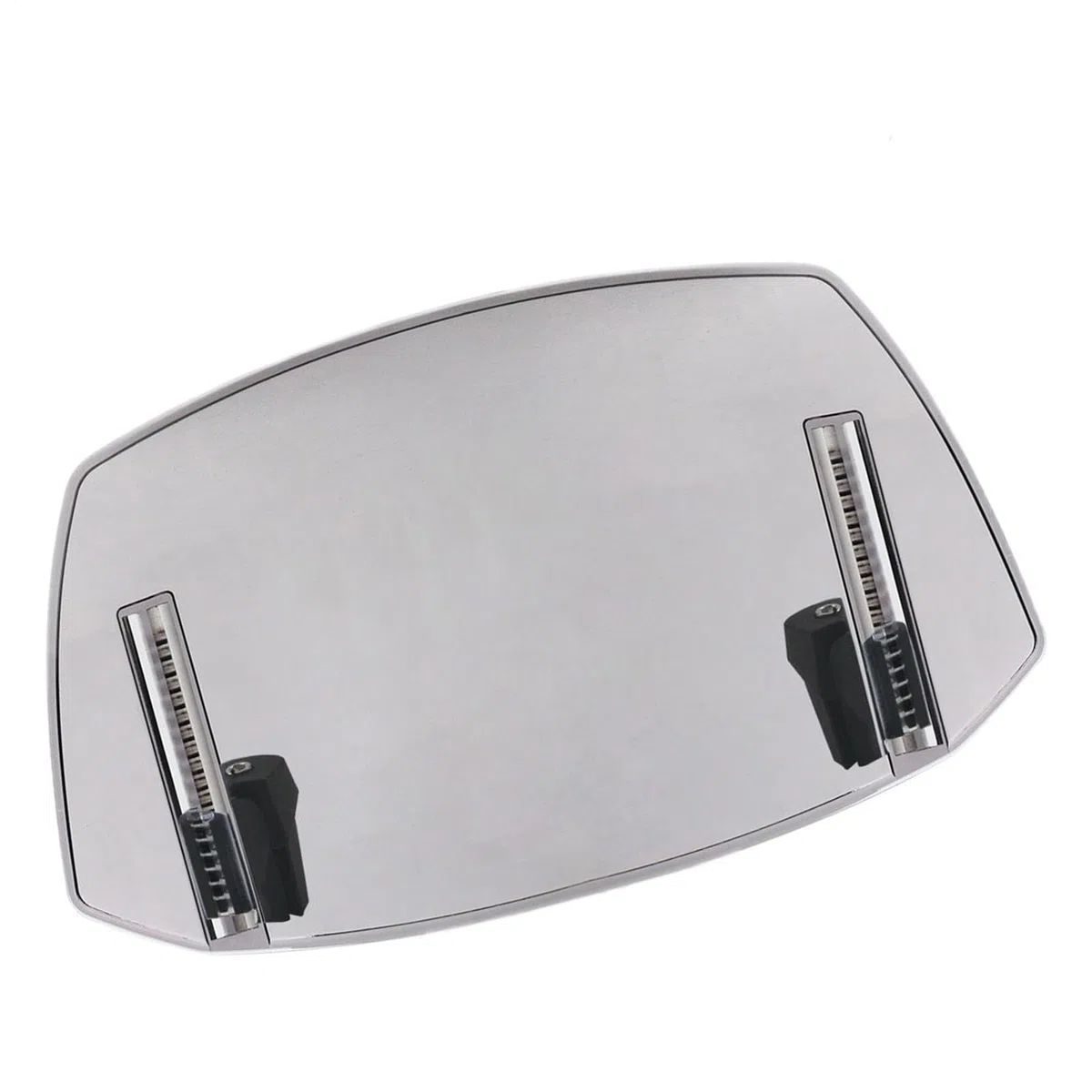 Parabrisas para motocicleta: protector de parabrisas, parabrisas delantero elevado de 300 g, de flujo de aire universal, protector contra la intemperie | Accesorio de modificación portátil para