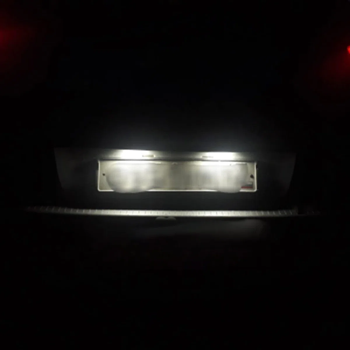 Luz LED para matrícula, 2 uds., para r-enault e-space Scenic l-aguna fluence captur Zoe Modus para d-acia d-uster l-odgy Logan