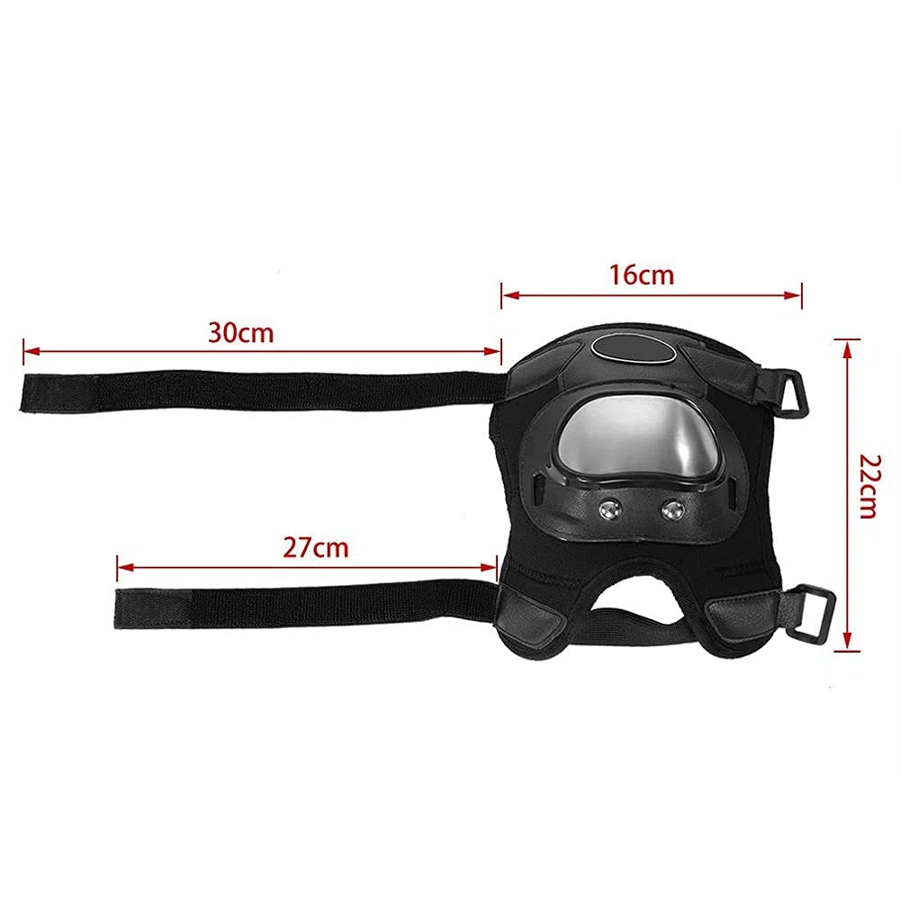 Rodilleras,Rodillera para motocicleta - 2 Unids ATV Adulto Rodilla/Rodilleras Ajustables Almohadillas Protector Elbow Armor para Motociclismo Ciclismo Racing set