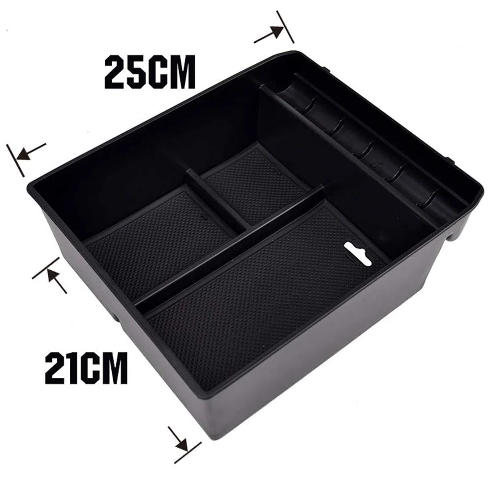 Bandeja de la caja de almacenamiento del reposabrazos del coche para Land Cruiser Prado FJ120 KDJ 120125 Consola central Guantera Estiba Ordenando Accesorios interiores 2004-2009