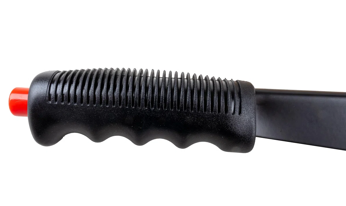Palanca de freno de mano adaptable Ama Fiat: Freno de mano para tractor con pomo, Cremallera fija, Color Negro, Made in Italy
