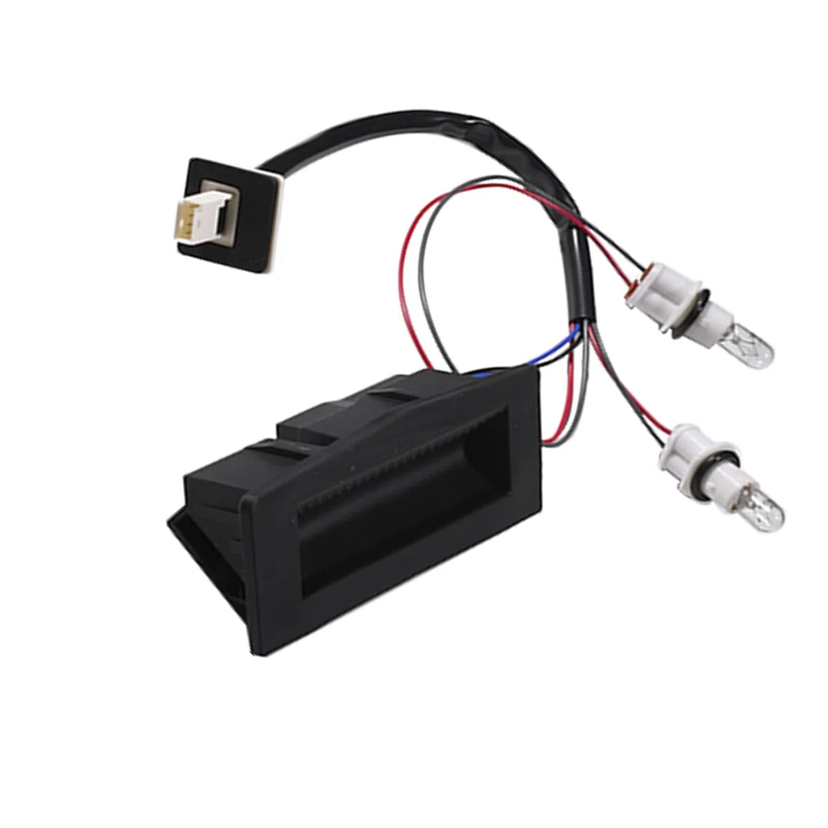 Interruptor de apertura de maletero Interruptor de apertura del portón trasero con bombilla Adecuado Compatible con Astra H Zafira B ASTRAVAN 2004-2010 13223919 13199906 13156919 6240398