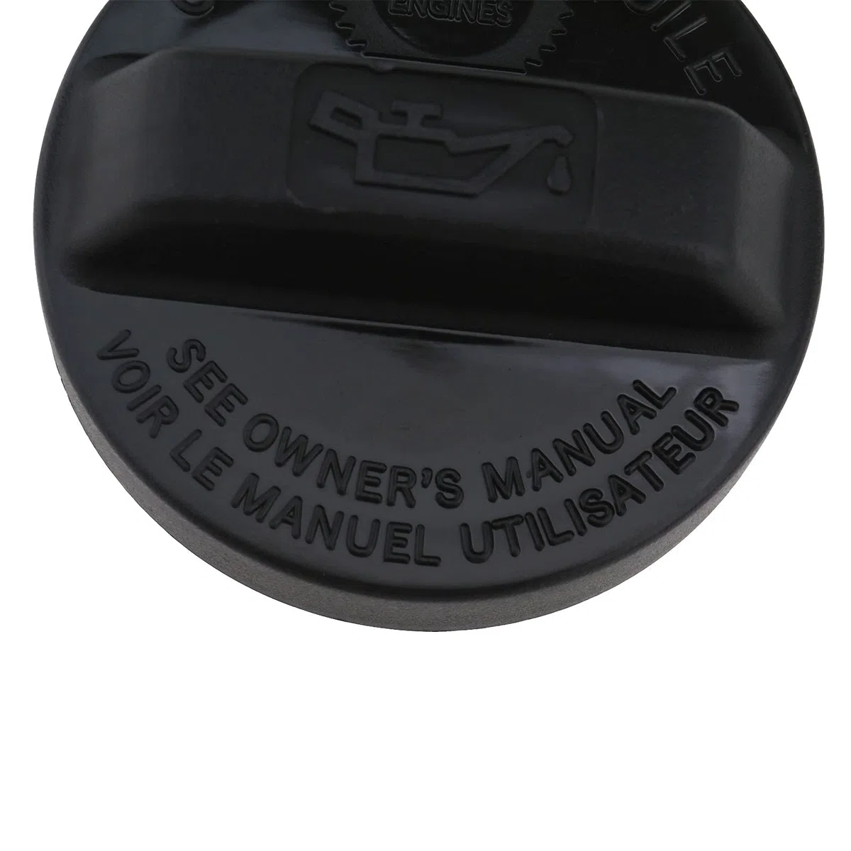 Tapa de llenado de aceite del motor Tapa del tanque Compatible con Civic Fit CR-V Element Pilot Ridgeline Accord Odyssey Acura MDX RL TL RSX 15610-RAA-A01 ABS negro
