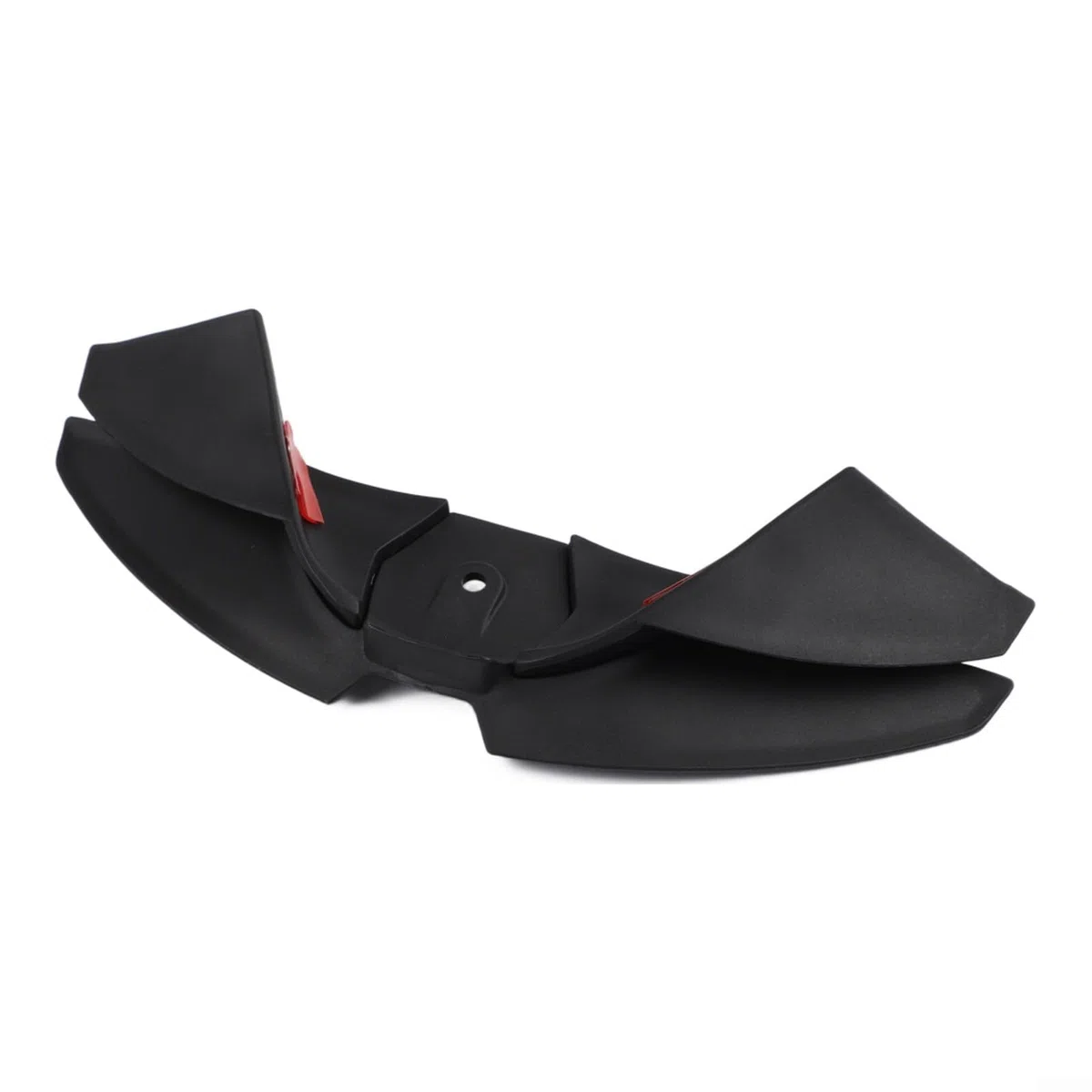Kit de alerón delantero aerodinámico, para Yamaha MT-07 2024-2025, alerón delantero aerodinámico con aletas de baja carga descendente (negro)