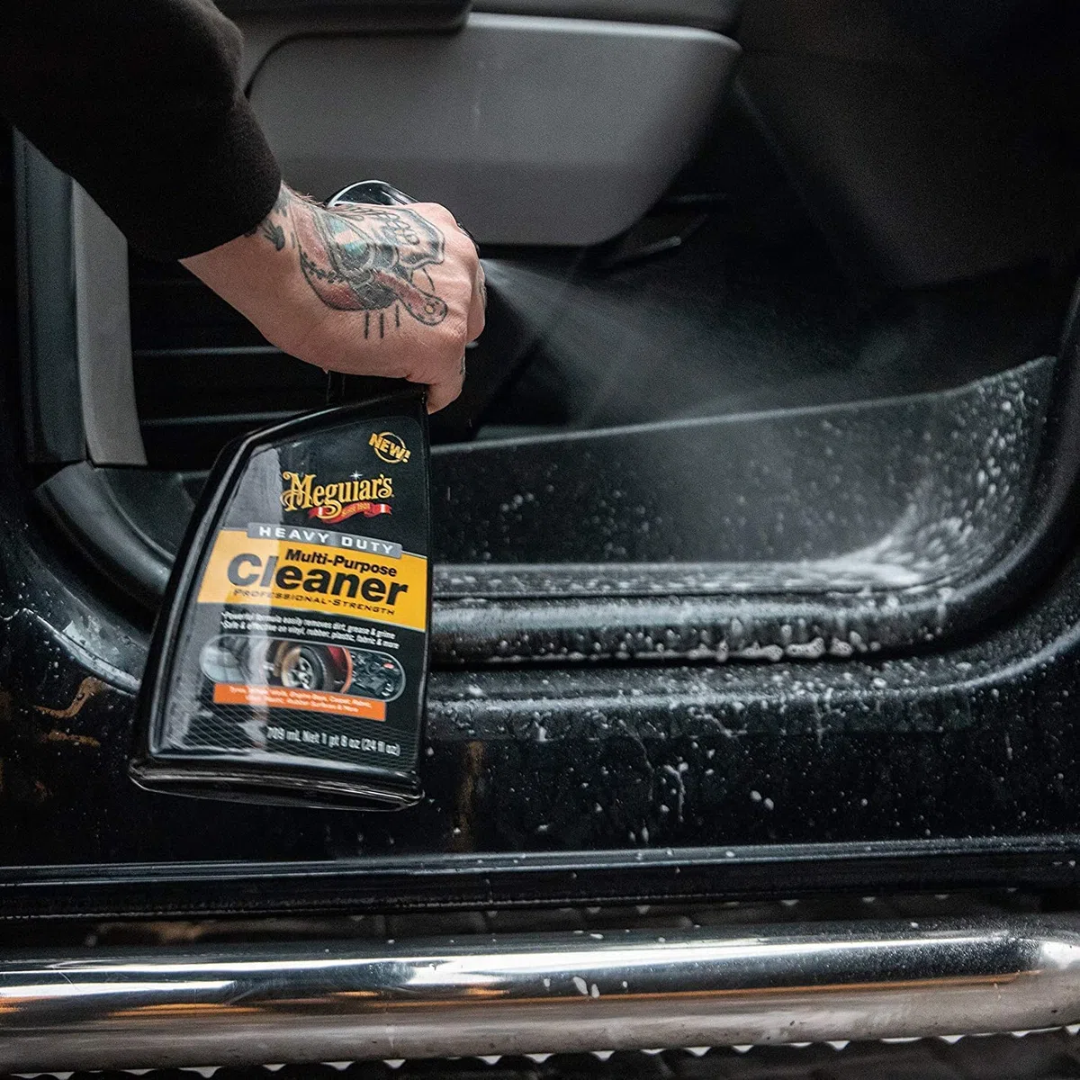 Meguiar's G180224 Heavy Duty Multi Purpose Cleaner - Limpiador Multiuso para coche, 710 ml