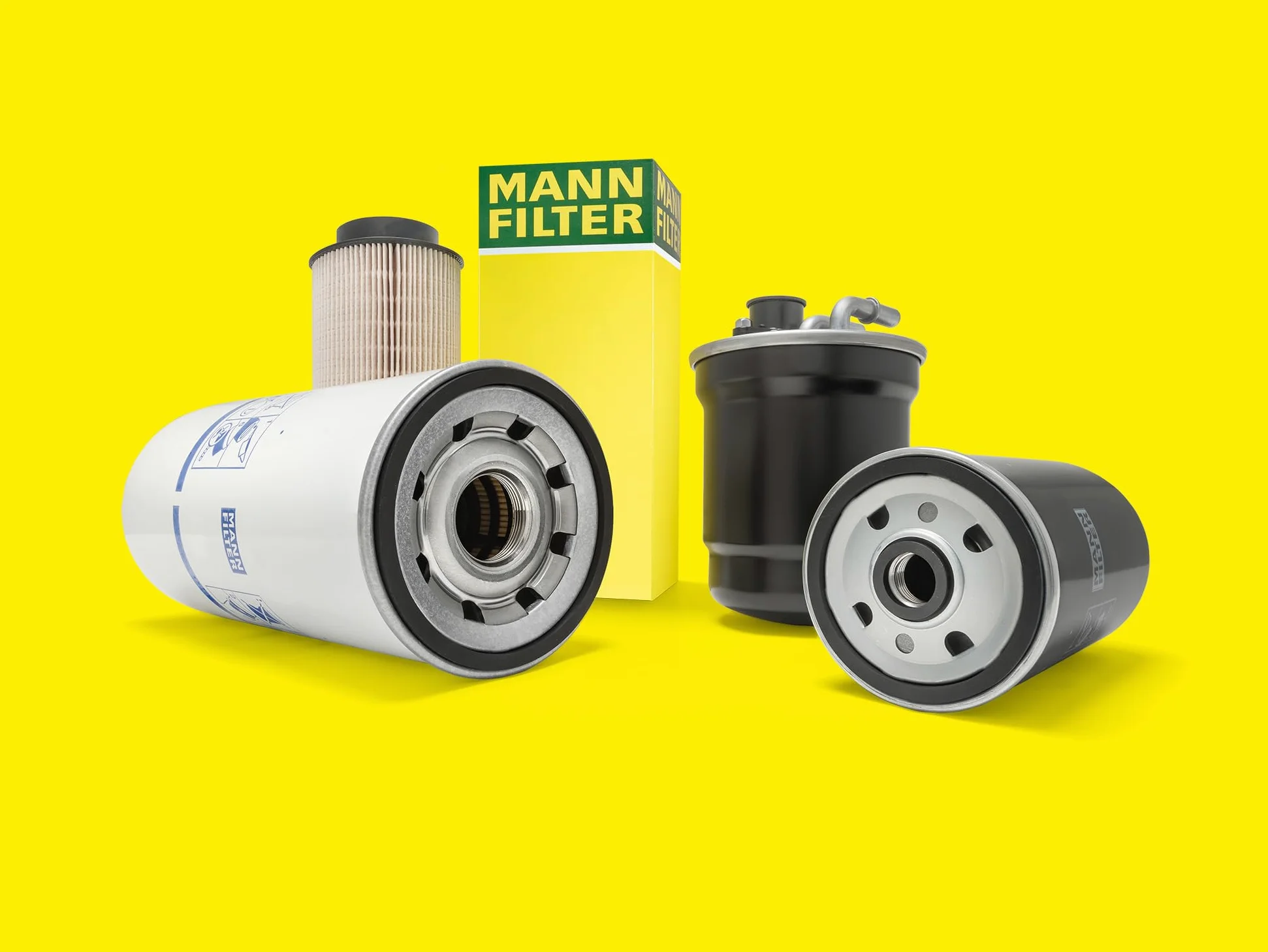 MANN-FILTER WK 853/3 x Filtro de combustible - para Automóviles + Vehículos de transporte