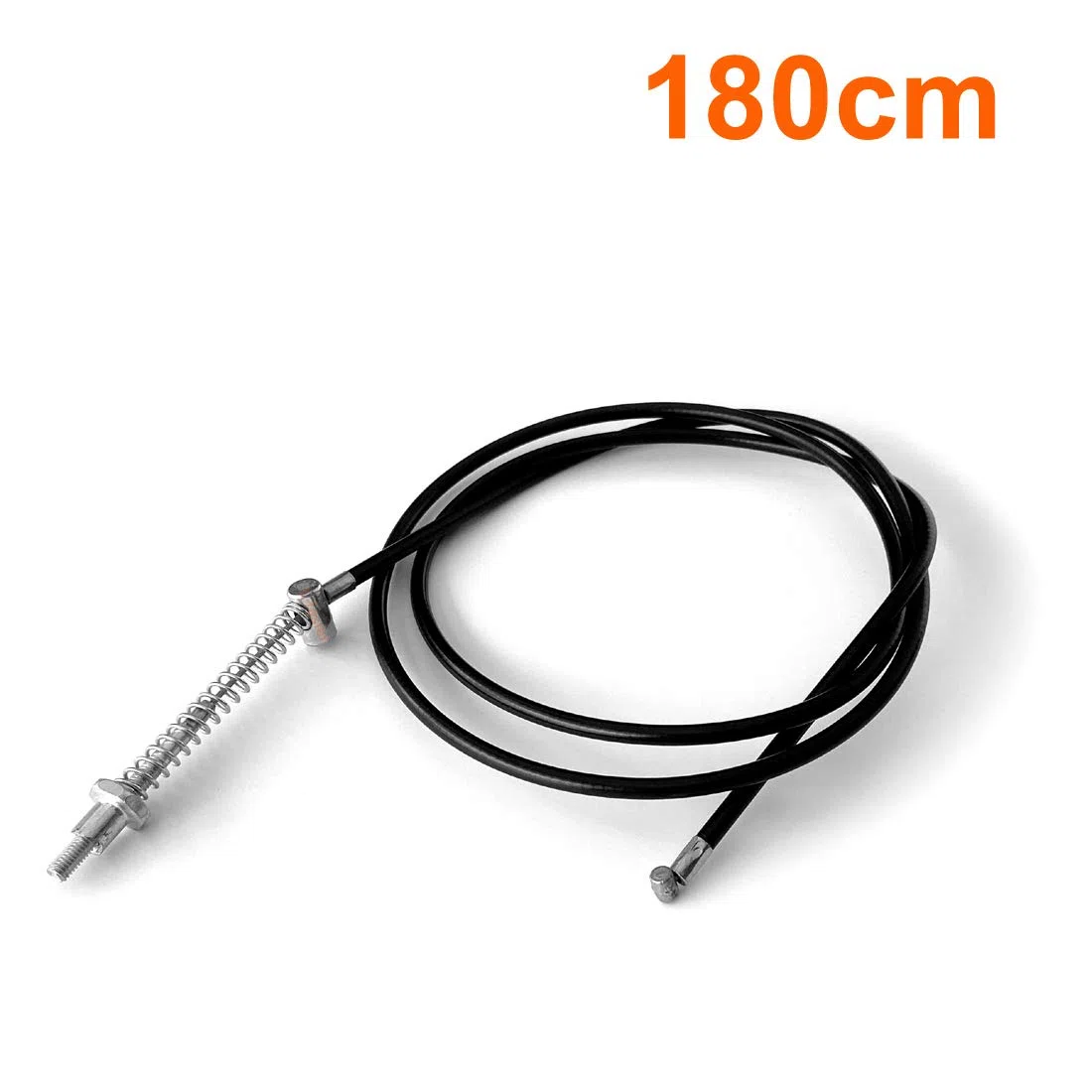 L-faster Cable de freno de tambor de rueda de scooter 120 cm o 130 cm o 180 cm para bicicleta Scooter motocicleta freno cable con resorte