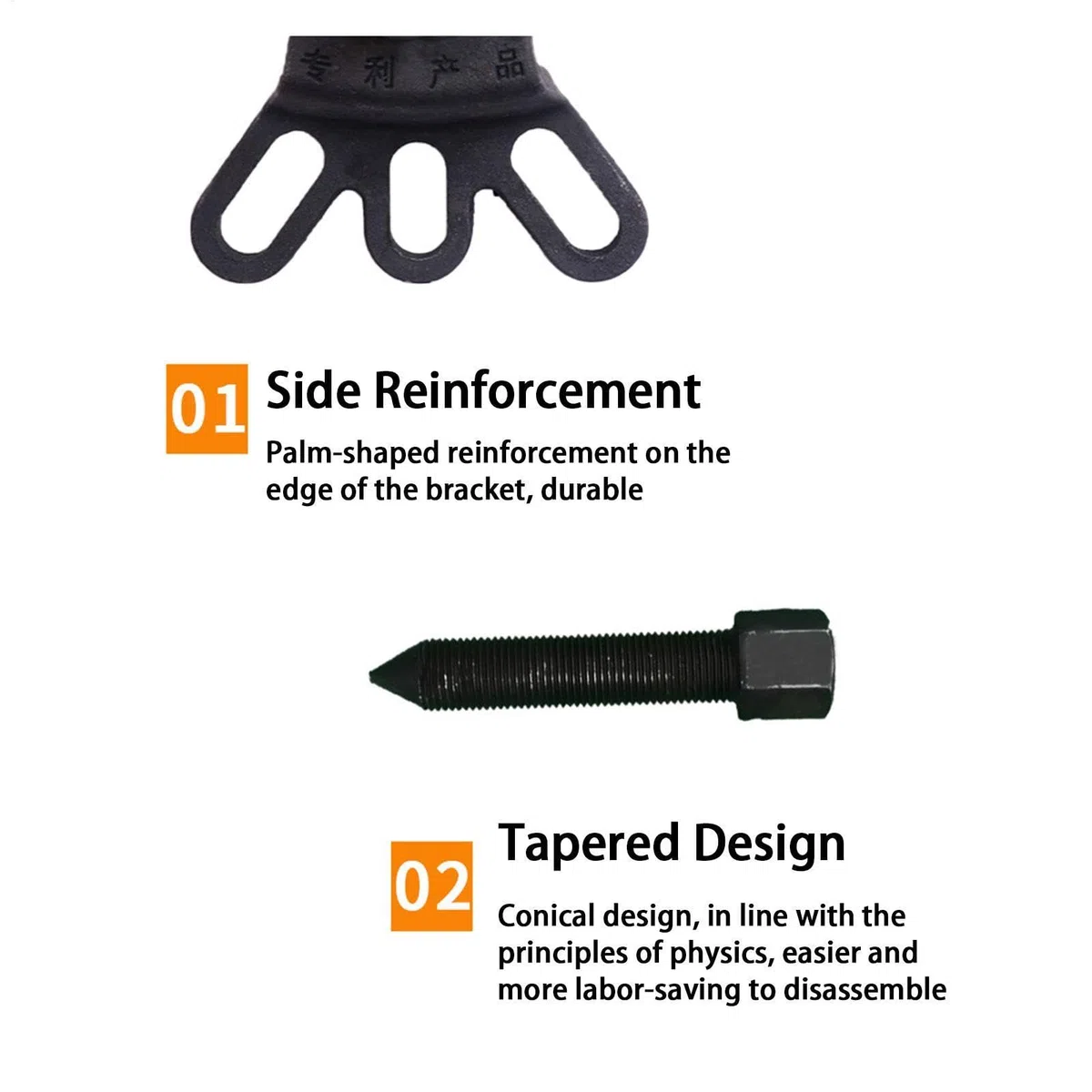 Herramienta de extracción de cubos de rueda | Herramienta de extracción de cubos de alta resistencia, herramienta de extracción de cubosHerramienta de extracción de cubos de rueda Extractor de cubo de