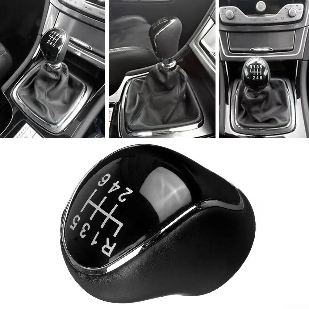 ZYWUOY Pomo de palanca de cambios de 6 velocidades para Ford Mondeo, S-Max, C-Max, Focus