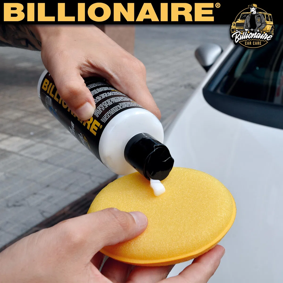 S SUMEX Billionaire Black Plastic Restorer Gel Recuperador de Plástico Restaurador y Hidratador de Plástico para Coche Recupera el Brillo Original 300ml