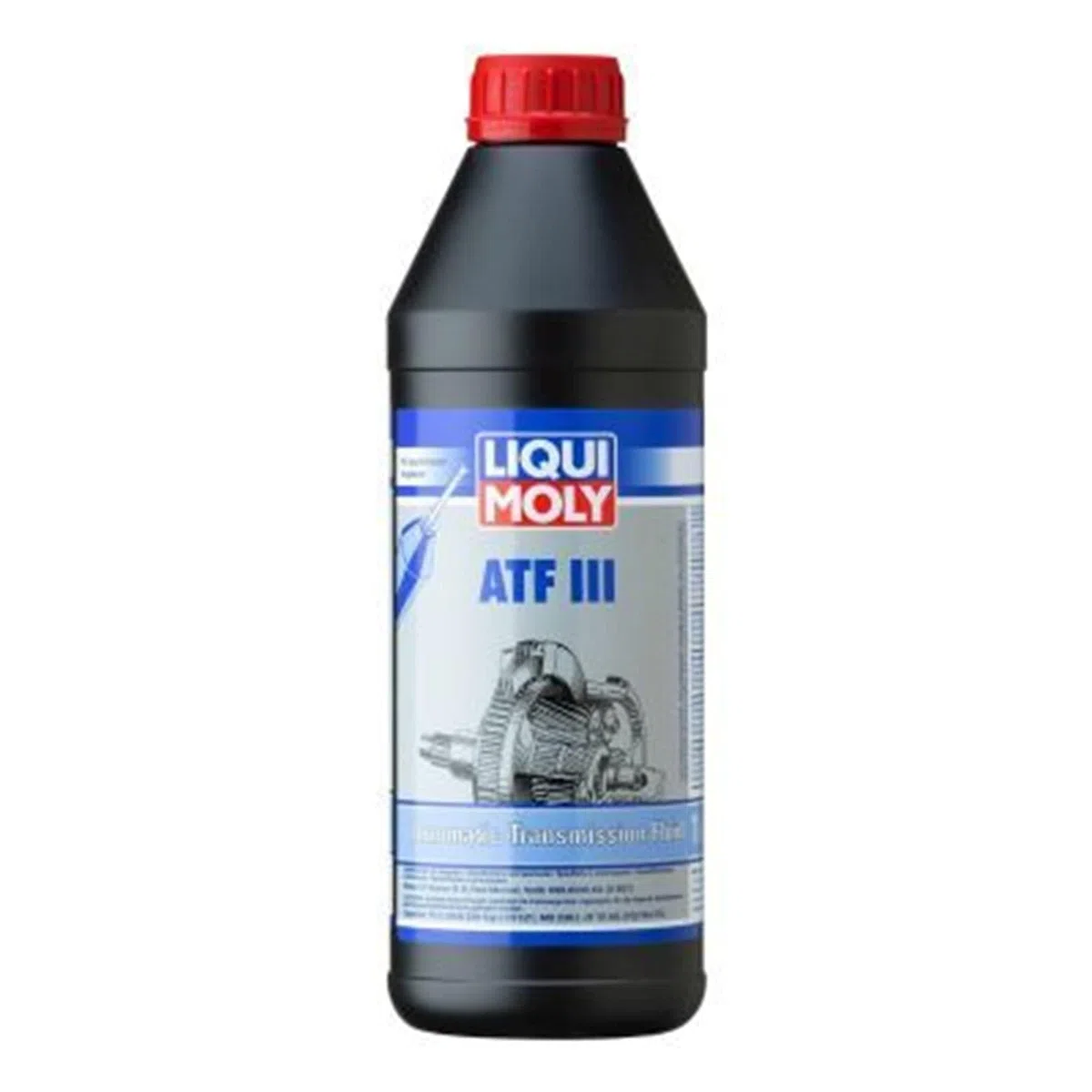 Liqui Moly ATF III, 1 L, Aceite de Engranajes, Aceite hidráulico, SKU 1043