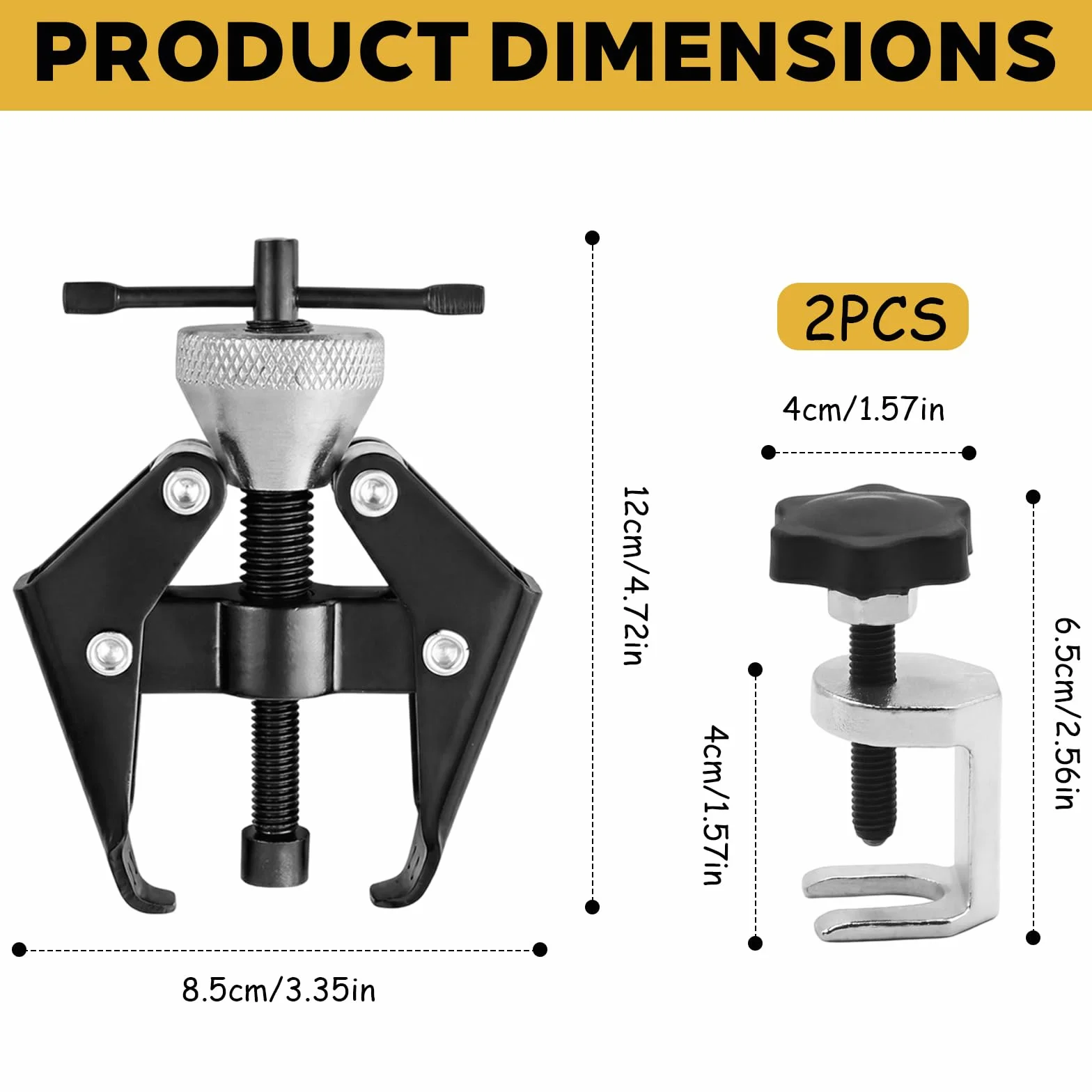Extractor de Brazo de Limpiaparabrisas Universal Extractor Brazo Limpiaparabrisas Brazo Extractor Puller Brazo de Limpiaparabrisas para Coche Ajustable 9-30mm