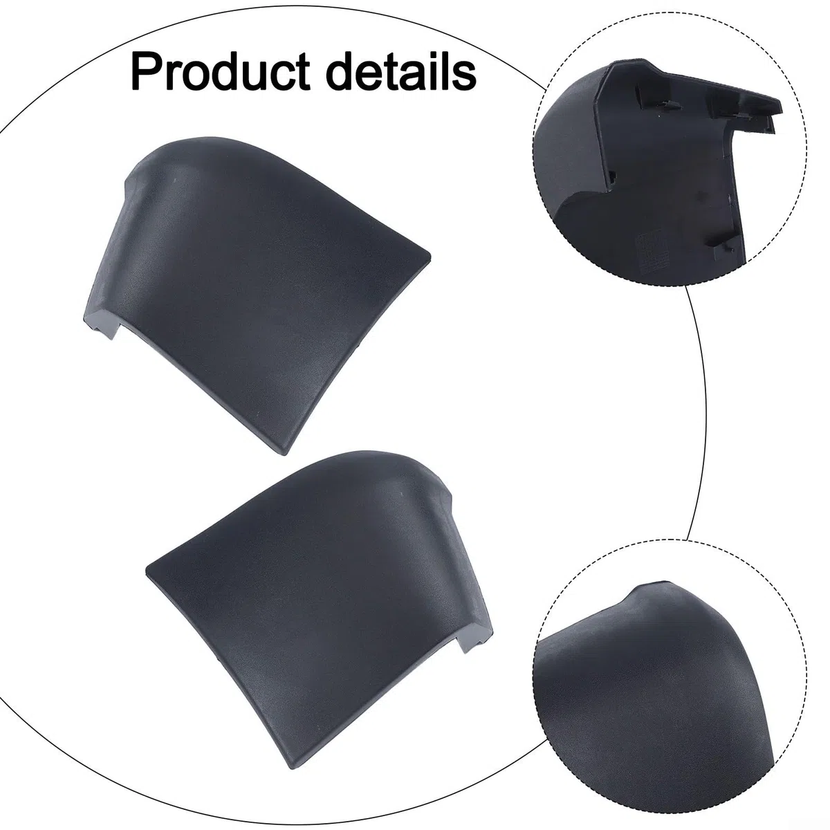 Tapa de esquina de parachoques trasero para Ford para Transit Connect con clips para lados izquierdo y derecho