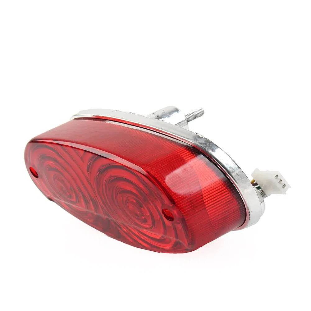 SIKUAI Luz trasera de freno LED para motocicleta Universa 110 mm Para motor de 50 cc, 70 cc, 90 cc, 110 cc, 125 cc, 150 cc, 200 cc y 250 cc, ATV, Quad Bike, 4 ruedas.