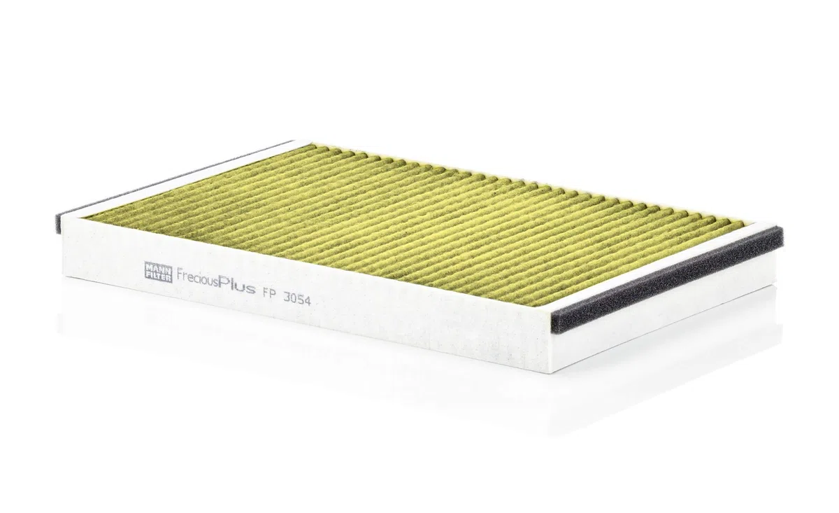 MANN-FILTER FP 3054 Filtro de aire de cabina - FreciousPlus Filtro de Polen Biofuncional - para Automóviles + Vehículos de transporte
