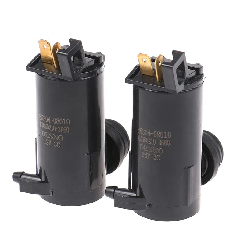 1pc 12v 24v Universal Coche limpiaparabrisas limpiaparabrisas Bomba de Agua Jet Motor autopartes (Color : B)
