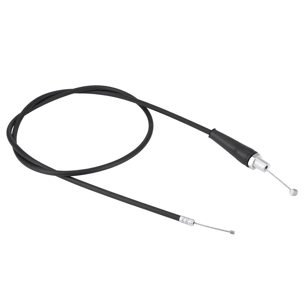Cable de acelerador de motocicleta, M10, cabezal recto, línea de acelerador de motocicleta, cable de aceite, cable de acelerador de cabeza recta, para Pit Dirt Motor Trail Bike Motocross 110cm