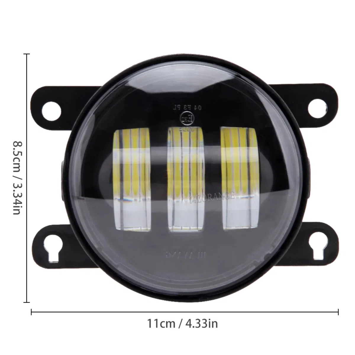 Luces Antiniebla Coche Compatible con Peugeot para 207 2006 2007 2008 2009 OEM 2N1115201AB 4F9Z15200AA 1209177 Lámpara De Luz Antiniebla Delantera Izquierda Derecha para Automóvil