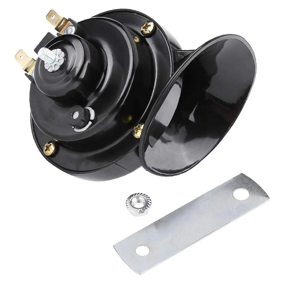 Bocina de Coche, Universal 12V 110dB Sirena de emergencia, Bocinas electrica 12V para Camion Coche Motos
