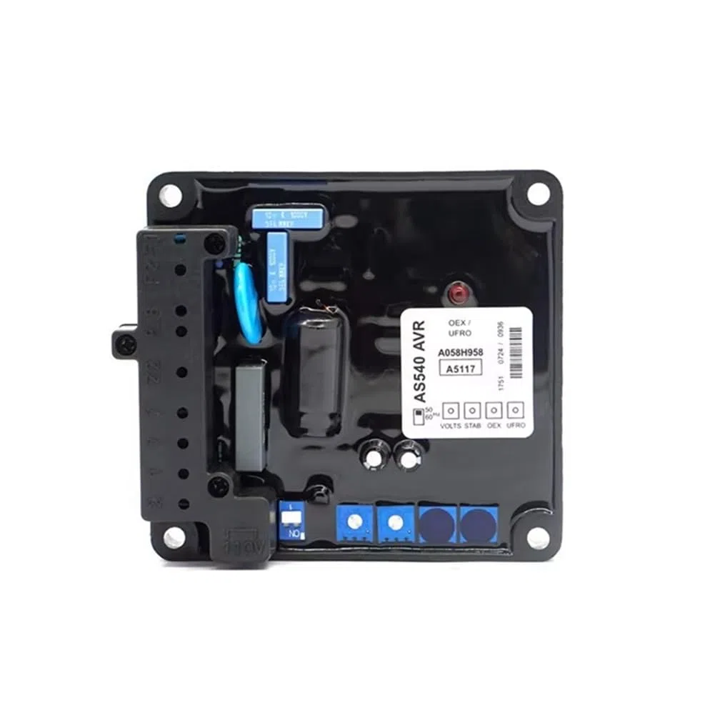 AS540 AVR Generador Sin Escobillas Regulador Automático de Voltaje Estabilizador de Potencia Generador de Petróleo Crudo Accesorios para Alternador