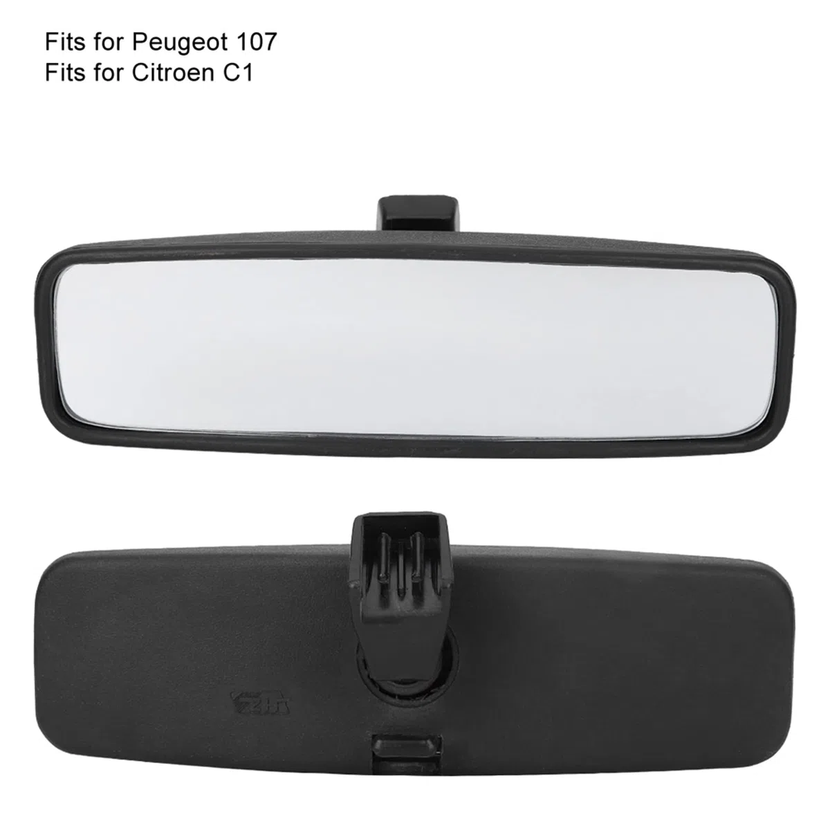 Espejo Retrovisor Interior Abs Carcasa 814842 Espejo Retrovisor de Visión Amplia Repuesto de Accesorios para SUV de Coche
