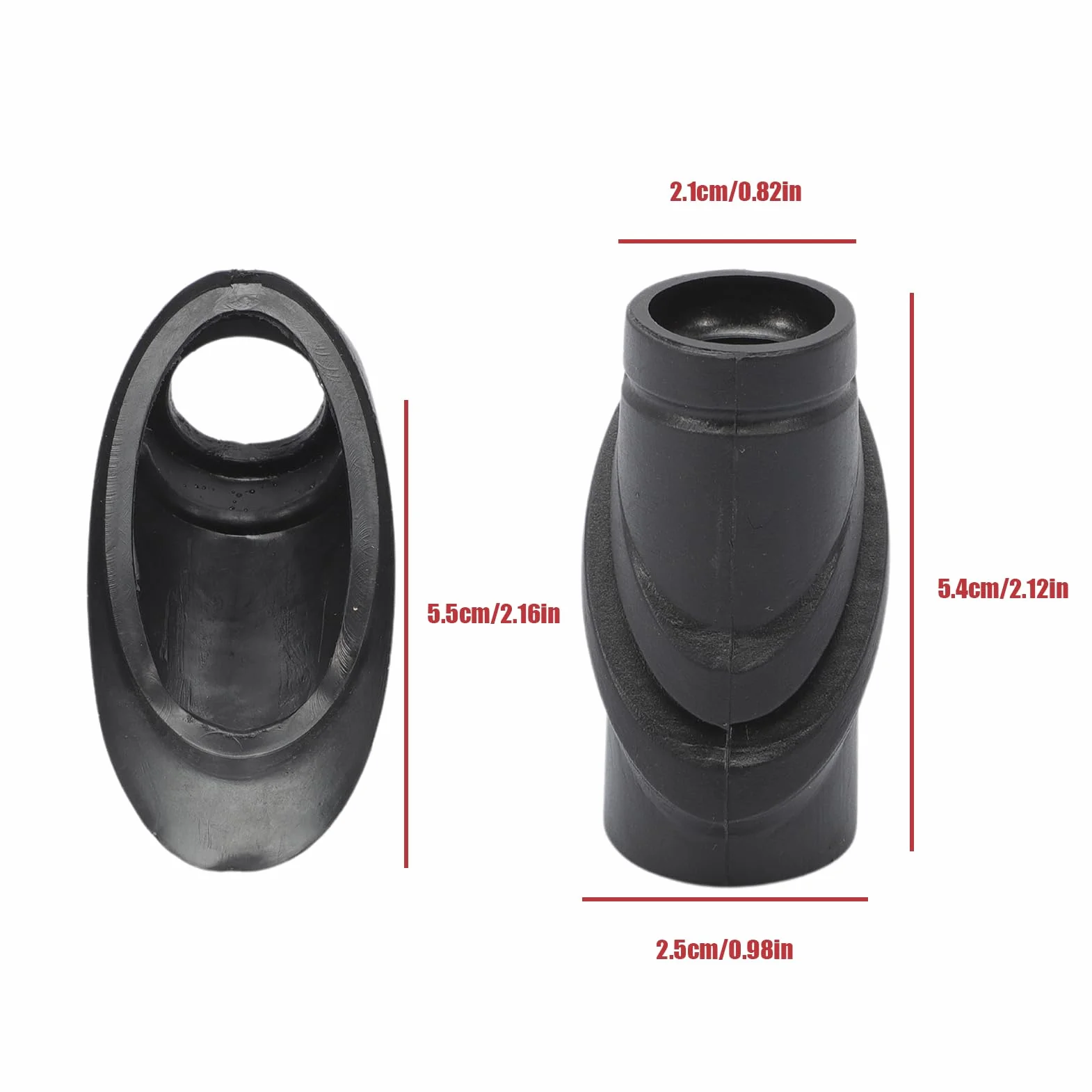 Junta de antena inferior superior compatible con W124 base de antena junta de goma para A124 C124 A1248270898 A1248270798