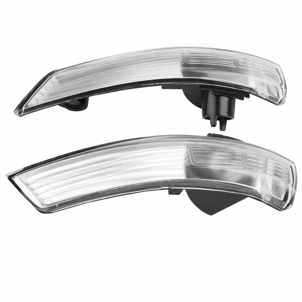 Jadeshay Indicador del Espejo Retrovisor,1 Pareja Izquierda y Derecha Retrovisor Luces de Giro Intermitente Indicador Lateral Espejo Compatible con 2008-2018