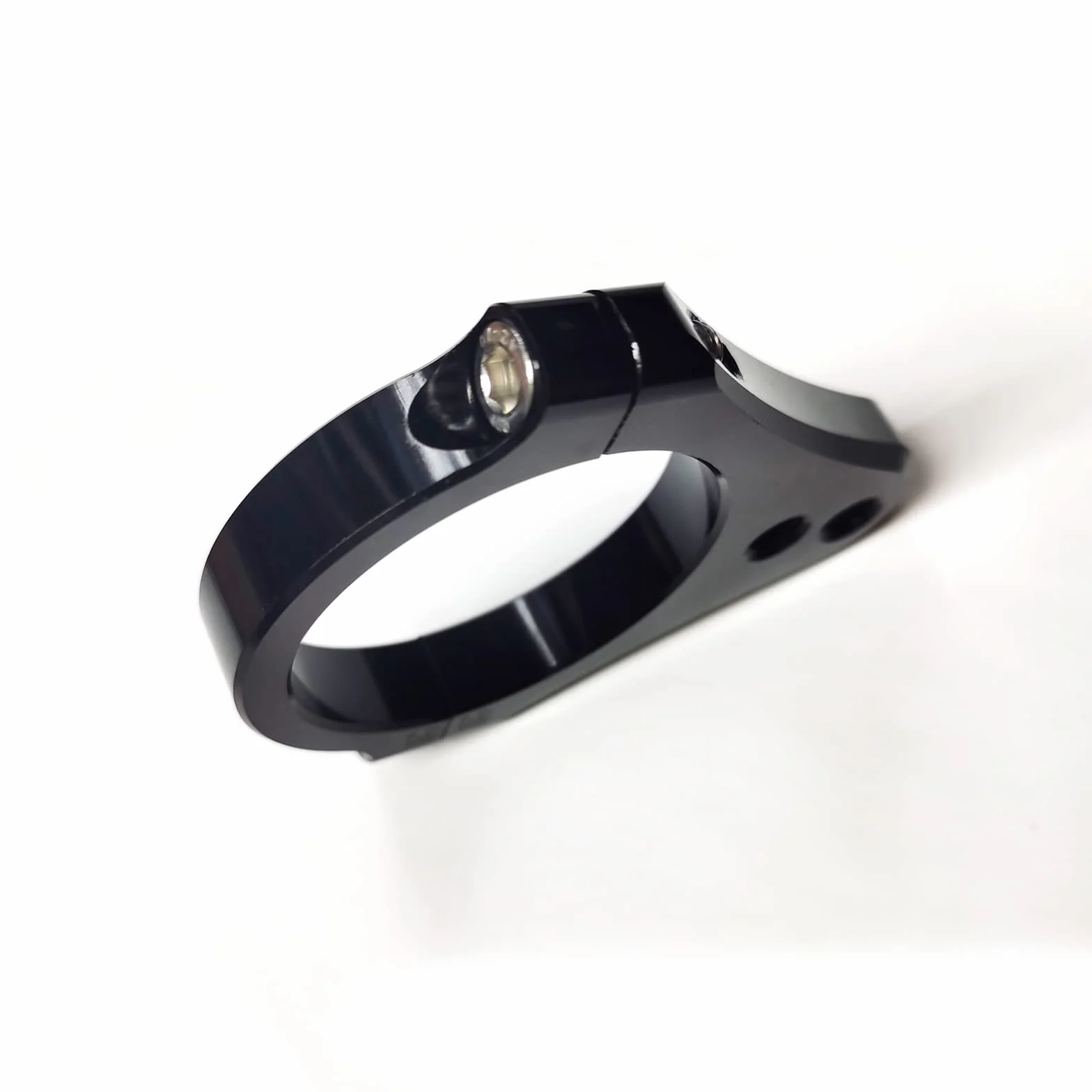 50mm Soporte de horquilla de motocicleta, soporte de dirección, soporte de amortiguador de vibración, soporte de fijación de abrazadera, estabilizador universal