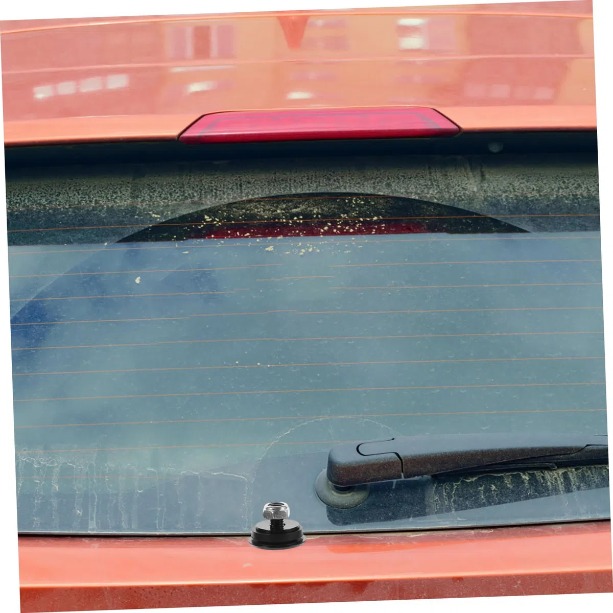 Tapón Aleación de Aluminio del Limpiaparabrisas Trasero para Coche Suv y Protección Efectiva Negro, Compatibilidad Versátil para Limpiacristales